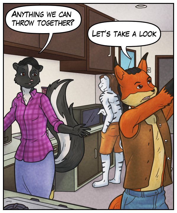 Ophelia: “Anything we can throw together?” Lightfoot: “Let’s take a look.”